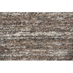 Mastercraft 023-0067/8727 Mehari Shaggy Round Rug - Brown Multi