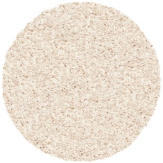 Mastercraft 039-001/6926 Twilight Shaggy Round Rug - Light Cream Mastercraft 039-001/6926 Twilight Shaggy Round Rug - Light Cream