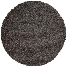 Mastercraft 039-0001/7733 Twilight Shaggy Round Rug - Charcoal Mastercraft 039-0001/7733 Twilight Shaggy Round Rug - Charcoal