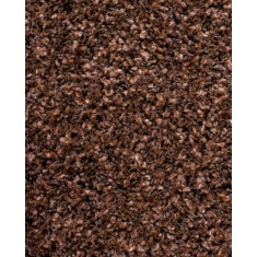 Mastercraft 039-0001/8822 Twilight Shaggy Round Rug - Rusty Brown