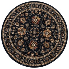 Mastercraft 057-0166/3434 Da Vinci Round Rug - Navy Mastercraft 057-0166/3434 Da Vinci Round Rug - Navy
