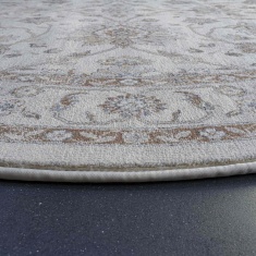 Mastercraft 057-0166/6285 Da Vinci Round Rug - Cream