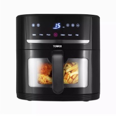 Tower T17116 Spacesaver Air Fryer 4L - Black Tower T17116 Spacesaver Air Fryer 4L - Black