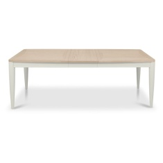 Delta Scandi Oak & Soft Grey 6-8 Seater Extending Dining Table