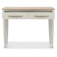 Delta Scandi Oak & Soft Grey Console Table