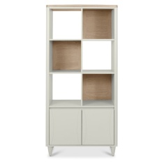 Delta Scandi Oak & Soft Grey Display Unit