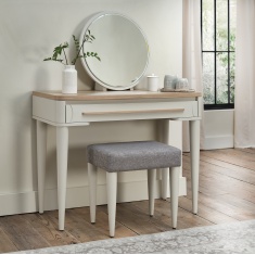 Delta Scandi Oak & Soft Grey Dressing Table Delta Scandi Oak & Soft Grey Dressing Table