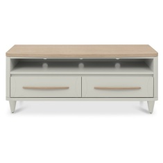 Delta Scandi Oak & Soft Grey Entertainment Unit