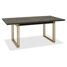 Vancouver Fumed Oak 6-8 Seater Extending Dining Table Vancouver Fumed Oak 6-8 Seater Extending Dining Table