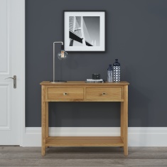Hardwick Oak Console Table Hardwick Oak Console Table