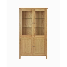 Hardwick Oak Display Cabinet Hardwick Oak Display Cabinet