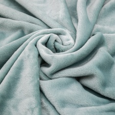 Santa Fe Fleece Super Soft Throw 200cm x 220cm -Teal