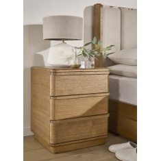 Colorado 3 Drawer Bedside Chest Colorado 3 Drawer Bedside Chest