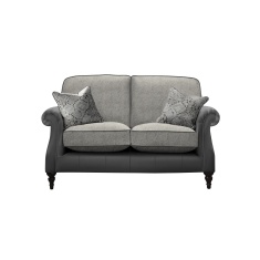 Parker Knoll Eastbury 2 Seater Formal Back Leather/Fabric Sofa Parker Knoll Eastbury 2 Seater Formal Back Leather/Fabric Sofa
