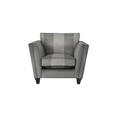 Parker Knoll Harlow Leather/Fabric Armchair Parker Knoll Harlow Leather/Fabric Armchair