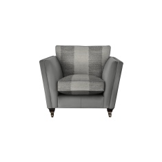 Parker Knoll Harlow Leather/Fabric Armchair Parker Knoll Harlow Leather/Fabric Armchair