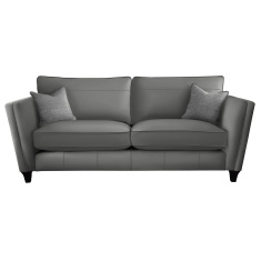 Parker Knoll Harlow Grand Formal Back Leather Sofa Parker Knoll Harlow Grand Formal Back Leather Sofa