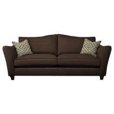 Parker Knoll Harriet Grand Formal Back Leather Sofa Parker Knoll Harriet Grand Formal Back Leather Sofa