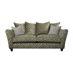 Parker Knoll Harriet Large 2 Seater Pillow Back Fabric Sofa Parker Knoll Harriet Large 2 Seater Pillow Back Fabric Sofa