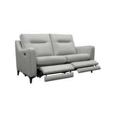G Plan Austen 2 Seater Fabric Sofa With Double Power Footrest & USB G Plan Austen 2 Seater Fabric Sofa With Double Power Footrest & USB