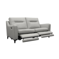 G Plan Austen 3 Seater Fabric Sofa With Double Power Footrest & USB G Plan Austen 3 Seater Fabric Sofa With Double Power Footrest & USB