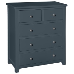 Cannes 2+3 Chest of Drawers - Painted Blue Cannes 2+3 Chest of Drawers - Painted Blue