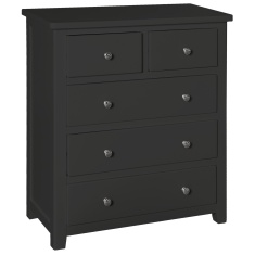 Cannes 2+3 Chest of Drawers - Painted Charcoal Cannes 2+3 Chest of Drawers - Painted Charcoal
