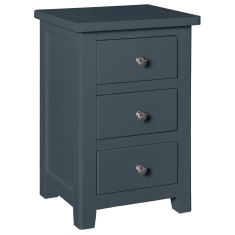 Cannes Bedside Cabinet - Painted Blue Cannes Bedside Cabinet - Painted Blue