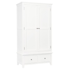 Cannes Gents Wardrobe - Painted White Cannes Gents Wardrobe - Painted White