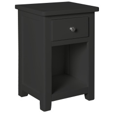 Cannes Nightstand - Painted Charcoal Cannes Nightstand - Painted Charcoal