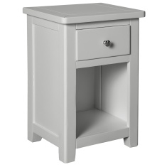 Cannes Nightstand - Painted Pebble Grey Cannes Nightstand - Painted Pebble Grey