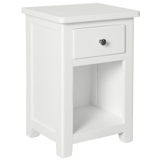 Cannes Nightstand - Painted White Cannes Nightstand - Painted White