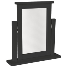 Cannes Dressing Table Swing Mirror - Painted Charcoal Cannes Dressing Table Swing Mirror - Painted Charcoal