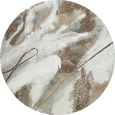 Mastercraft 063-0529/7270 Galleria Round Rug - Brown Mastercraft 063-0529/7270 Galleria Round Rug - Brown