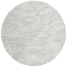 Mastercraft 023-0500/6248 Mehari Round Rug - Silver Mastercraft 023-0500/6248 Mehari Round Rug - Silver