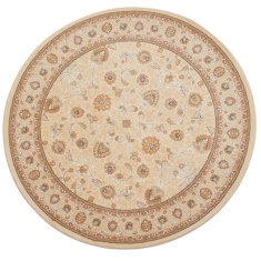 Mastercraft 6529/190 Noble Art Round Rug - Cream/Gold Mastercraft 6529/190 Noble Art Round Rug - Cream/Gold
