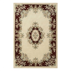 Melrose Royal Rug - Cream/Red Melrose Royal Rug - Cream/Red