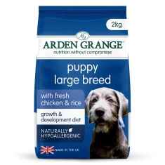 Arden Grange Large Breed Puppy/Junior Dry Dog Food with Fresh Chicken & Rice Arden Grange Large Breed Puppy/Junior Dry Dog Food with Fresh Chicken & Rice