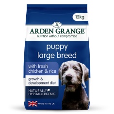 Arden Grange Large Breed Puppy/Junior Dry Dog Food with Fresh Chicken & Rice Arden Grange Large Breed Puppy/Junior Dry Dog Food with Fresh Chicken & Rice