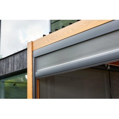 Norfolk Leisure Royce Cube Gazebo - Pull Down Screen Norfolk Leisure Royce Cube Gazebo - Pull Down Screen