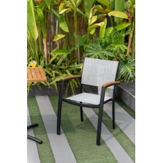 Lifestyle Garden Barcelona Bistro Set - Black