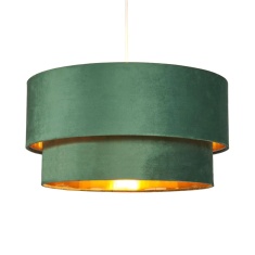 BHS Tia Light Shade 50cm - Green BHS Tia Light Shade 50cm - Green