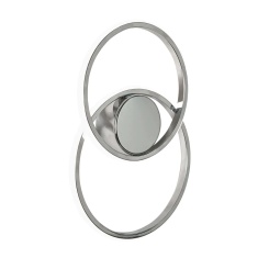 BHS Pei Rings Wall Light - Chrome BHS Pei Rings Wall Light - Chrome