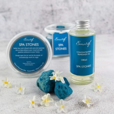 CorinCraft Spa Stone & Oil Gift Set