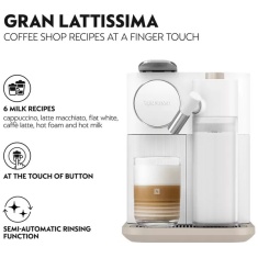 Nespresso EN640.W Gran Lattissima Coffee Machine - White Nespresso EN640.W Gran Lattissima Coffee Machine - White