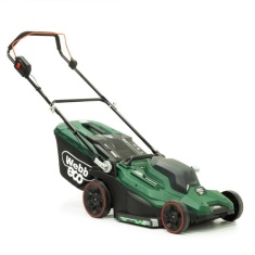 Webb Eco WEV20X2LM43B4X 40V 43cm (17inch) Cordless Rotary Lawnmower (2 x 4Ah Battery & Dual Charger