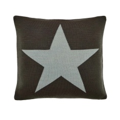 Helena Springfield Star Cushion 45cm - Grey