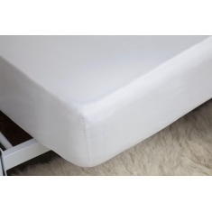 Belledorm Bamboo 38cm Deep Fitted Sheet - White Belledorm Bamboo 38cm Deep Fitted Sheet - White