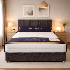 Highgrove Celestial Natural 2000 Mattress & Divan Set With Headboard Highgrove Celestial Natural 2000 Mattress & Divan Set With Headboard