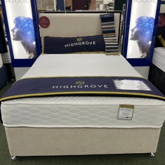 Highgrove Celestial 1000 Mattress & Divan Set With Headboard Highgrove Celestial 1000 Mattress & Divan Set With Headboard
